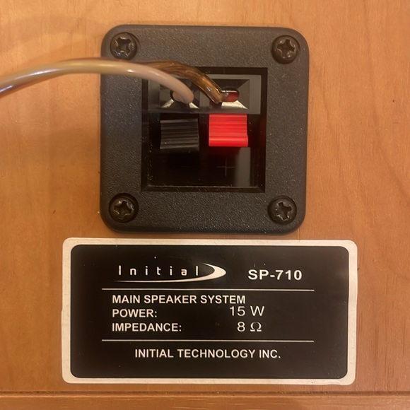 Initial bookshelf audio main speaker system SP– 710 - Picture 3 of 7